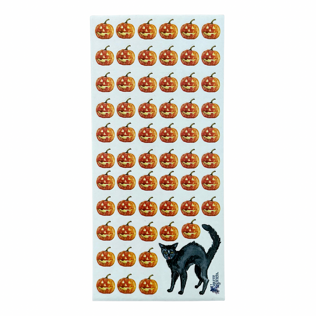 Mini Pumpkins Halloween Stickers