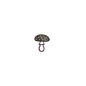 Teeny Tiny Rubber Stamp · Mushroom