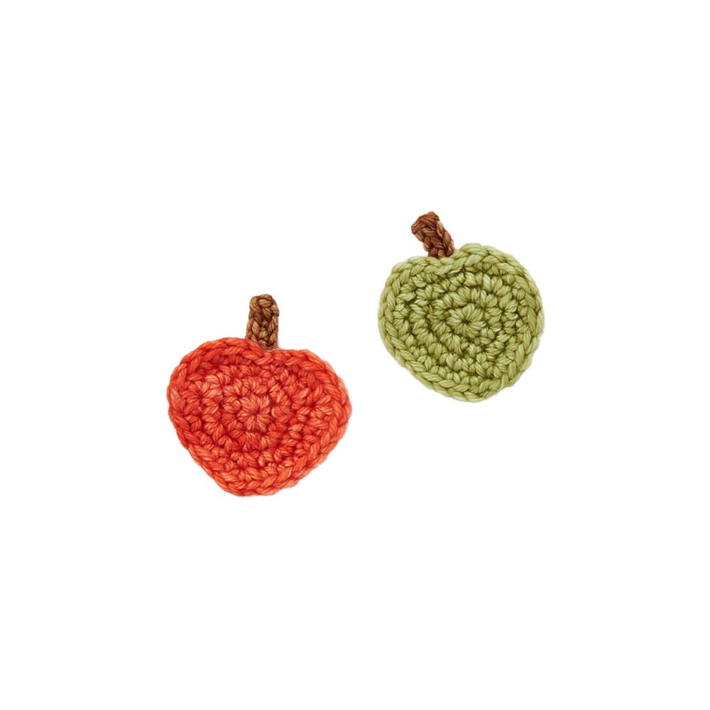 Misha and Puff Apple Clip Set · Red Flame