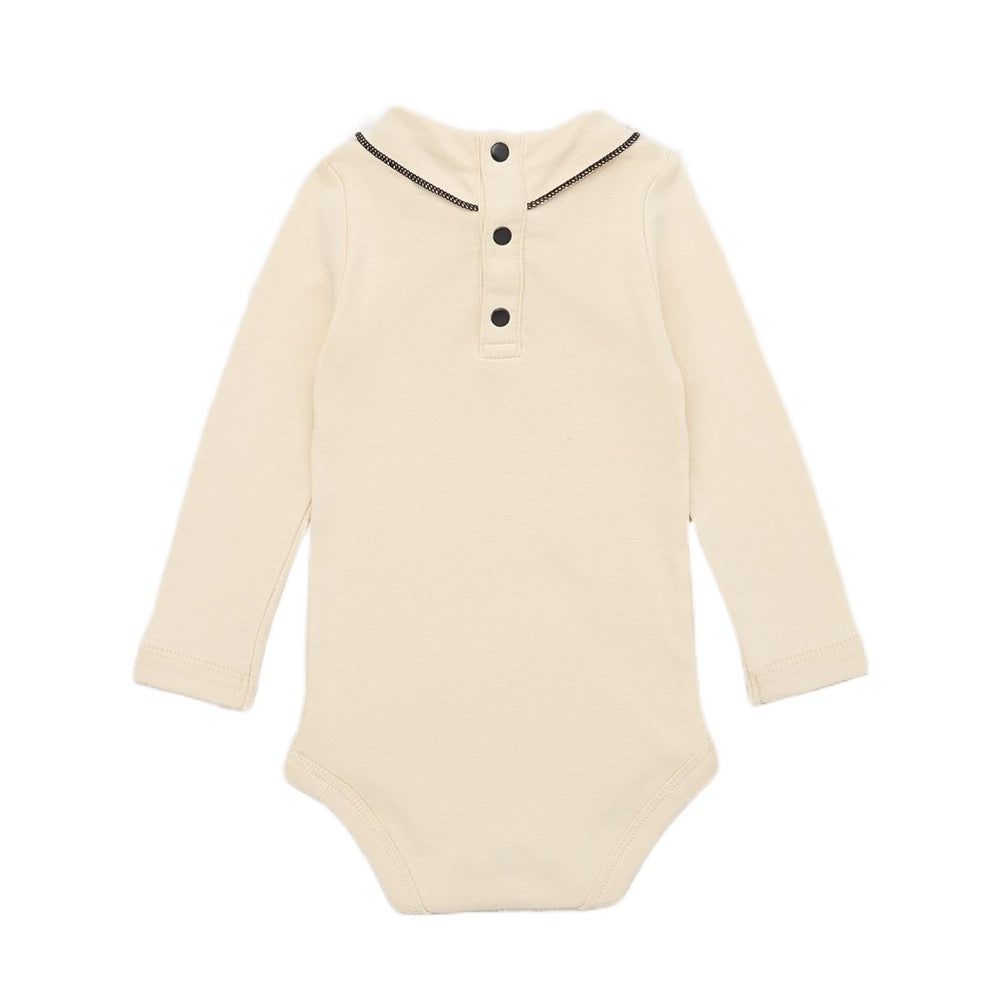 Misha and Puff Baby Long Sleeve Scout Onesie · String