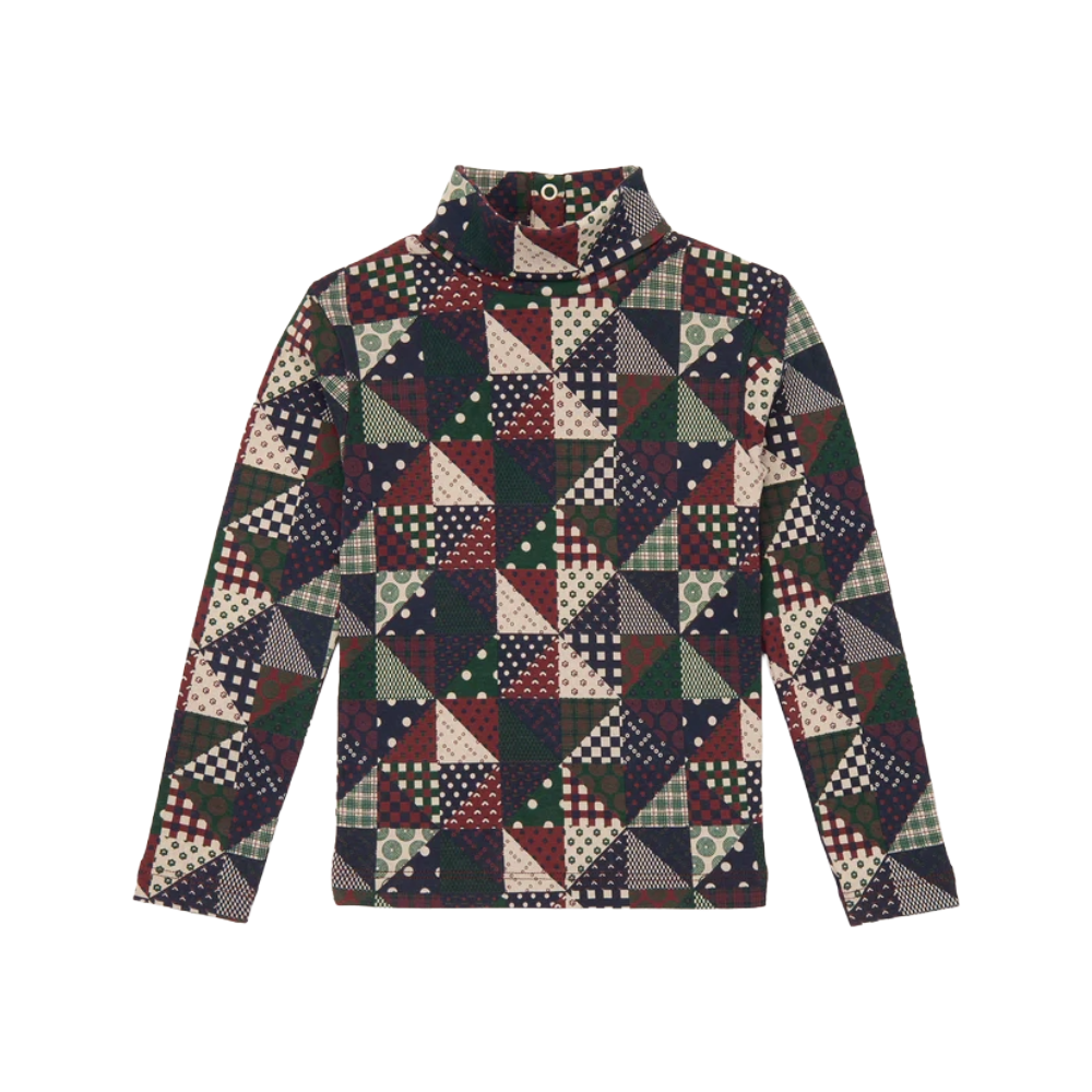 Misha and Puff Turtleneck · Madder Root Patchwork