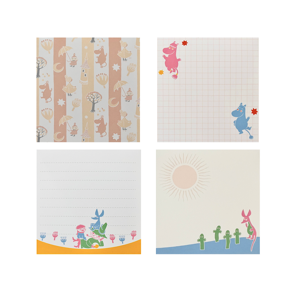 Moomin And Little My Memo Pad