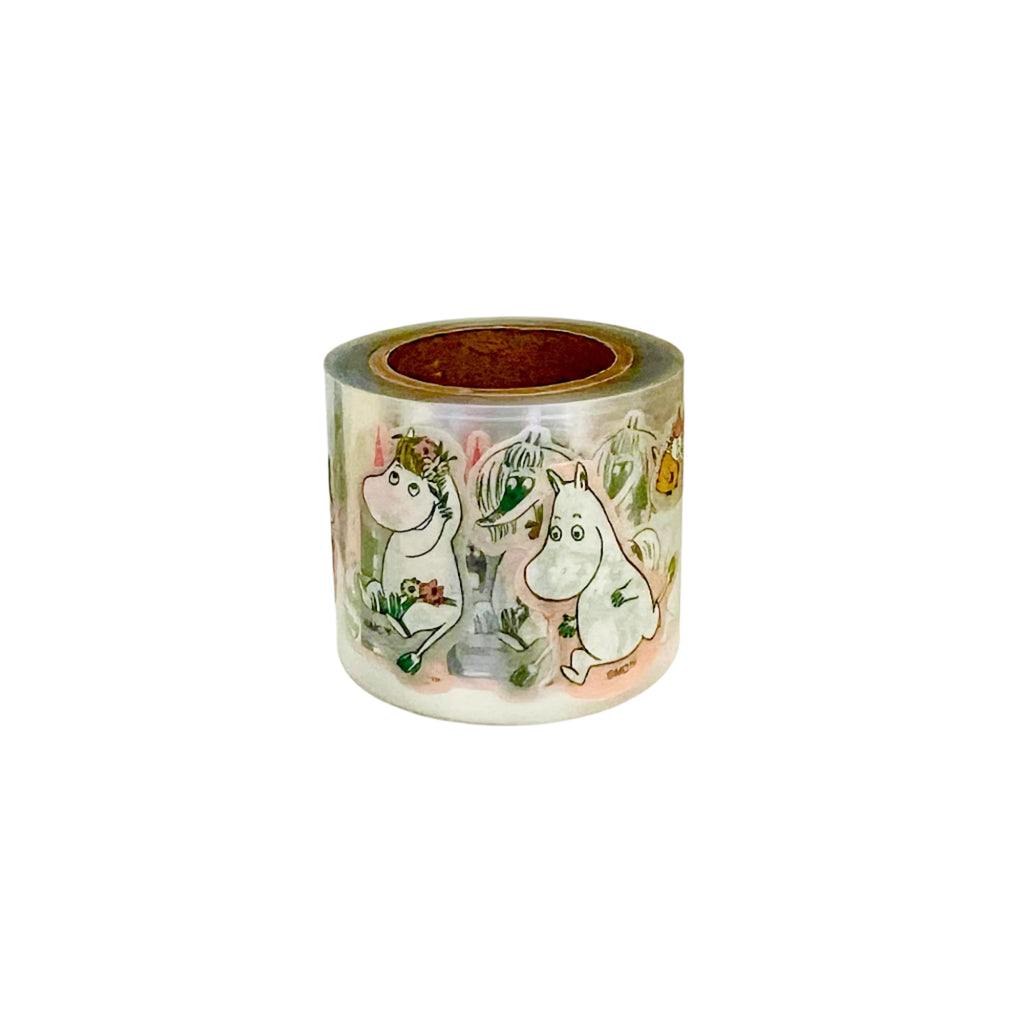 Moomin Masking Tape Sticker Roll · Gorgeous Greens