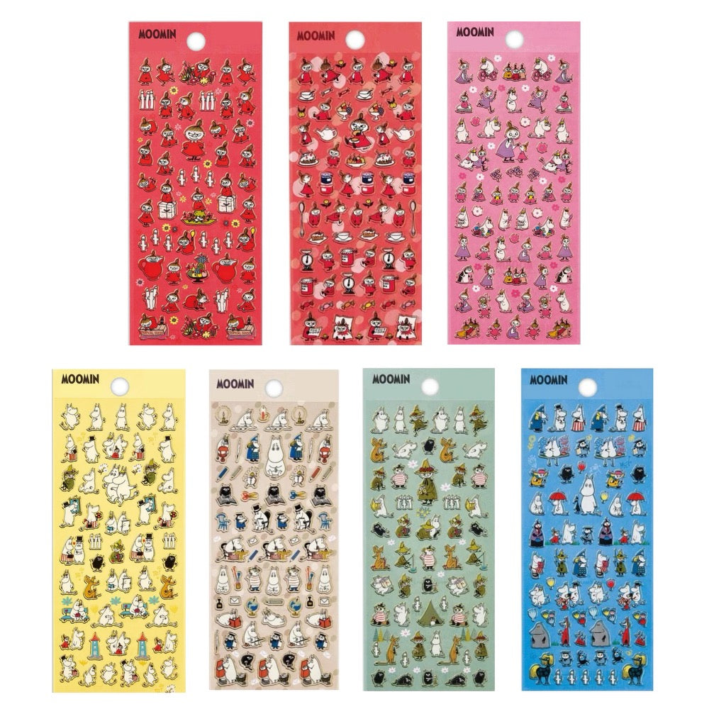 Moomin Tiny Goldfoil Sticker Sheets · Multiple Styles