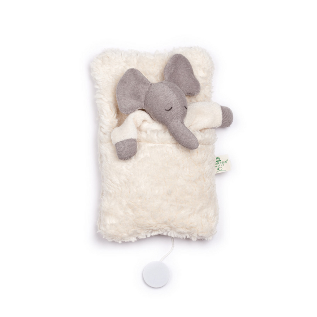 Nanchen Natur Musical Bed Set · Elephant