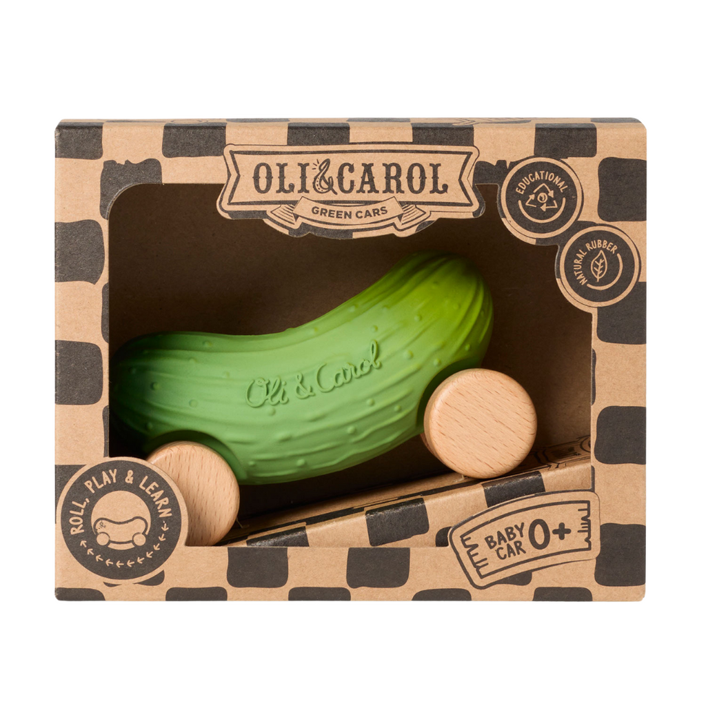 Oli and Carol Cucumber Car