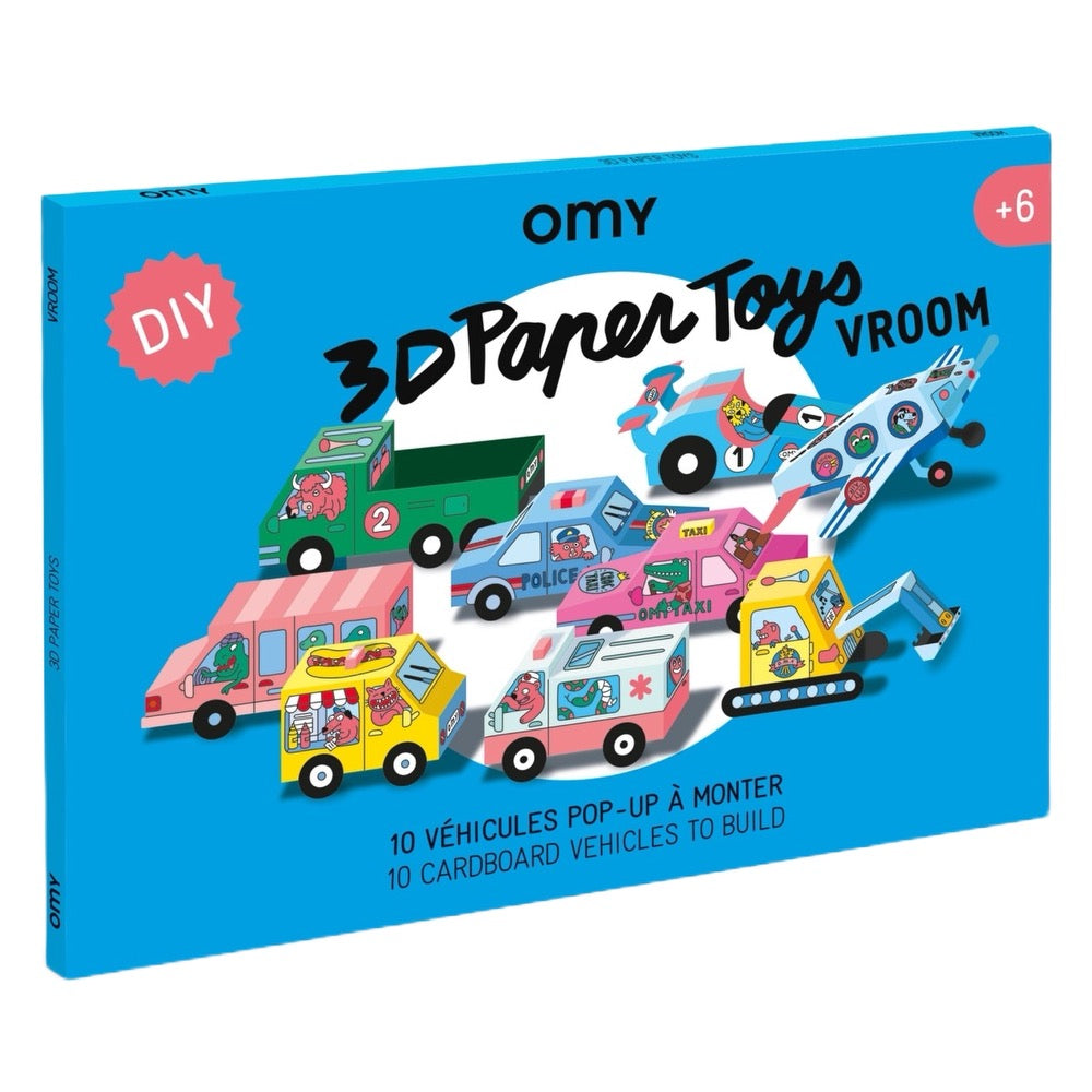 Omy DIY Paper Car Kit