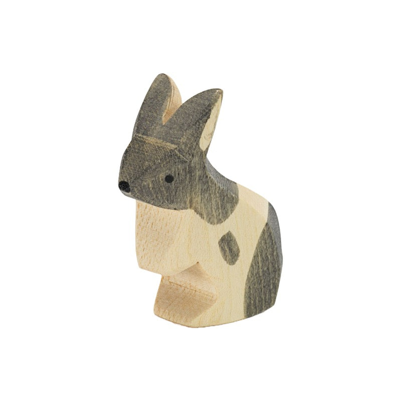 Ostheimer Black and White Rabbit Standing