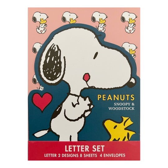 Peanuts Letter Set · Snoopy and Woodstock