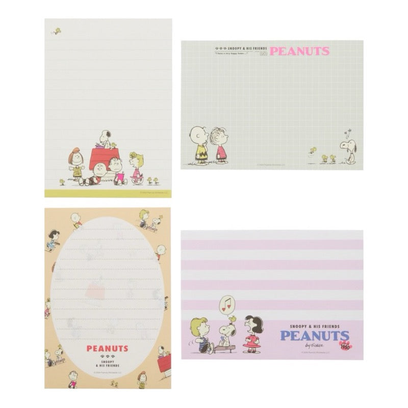 Peanuts Memo Pad • Ivory Snoopy and Friends