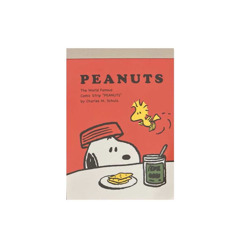 Peanuts Mini Memo Pad • World Famous Peanuts