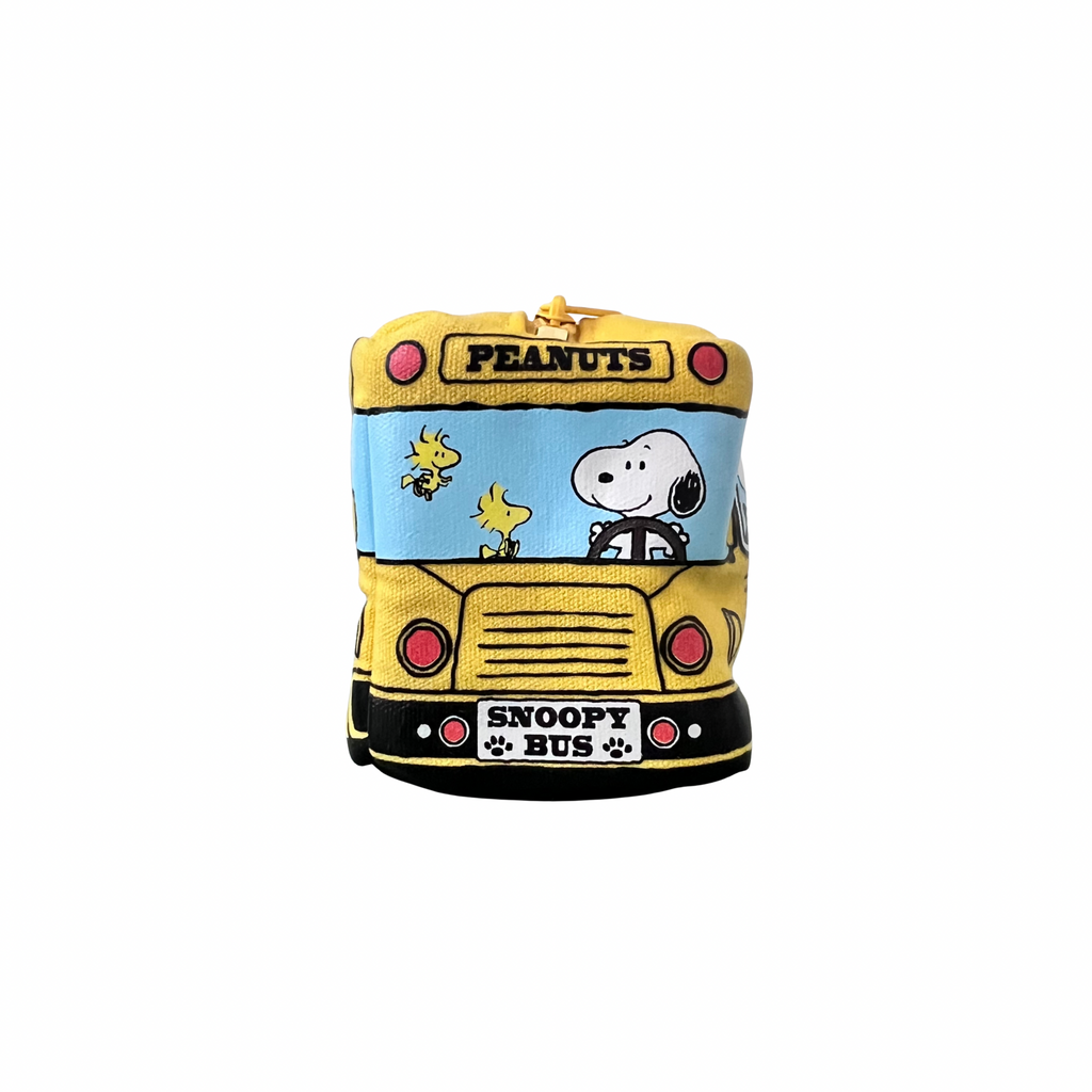 Snoopy Bus Soft Pencil Case
