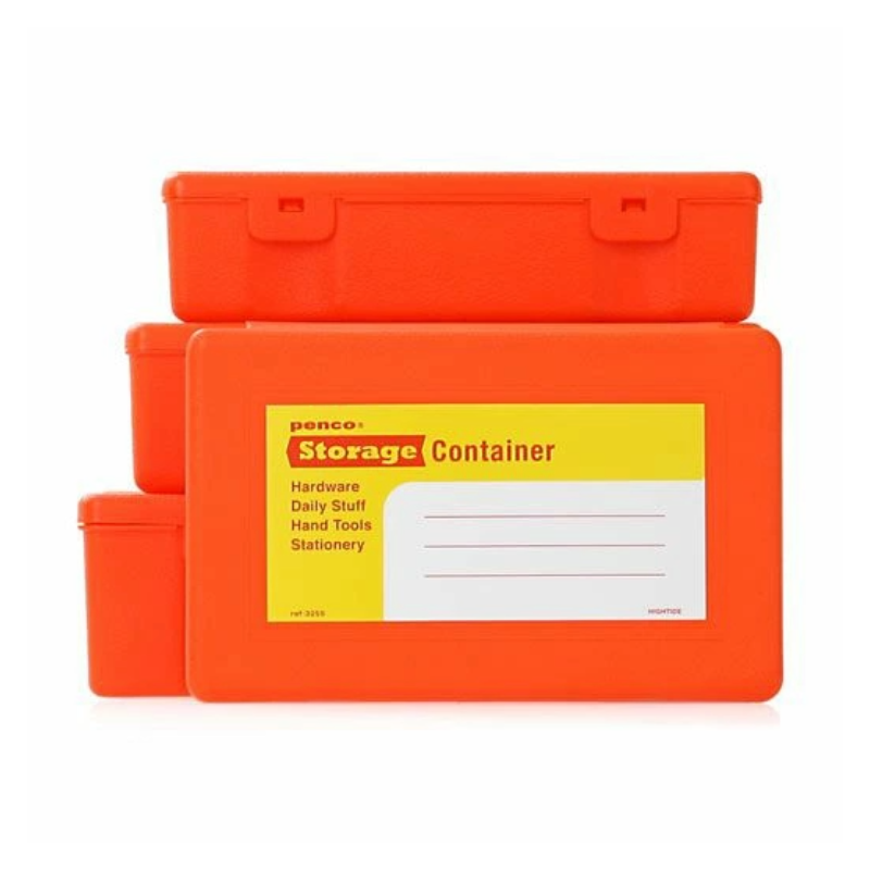 Penco Set of 4 Storage Boxes · Orange