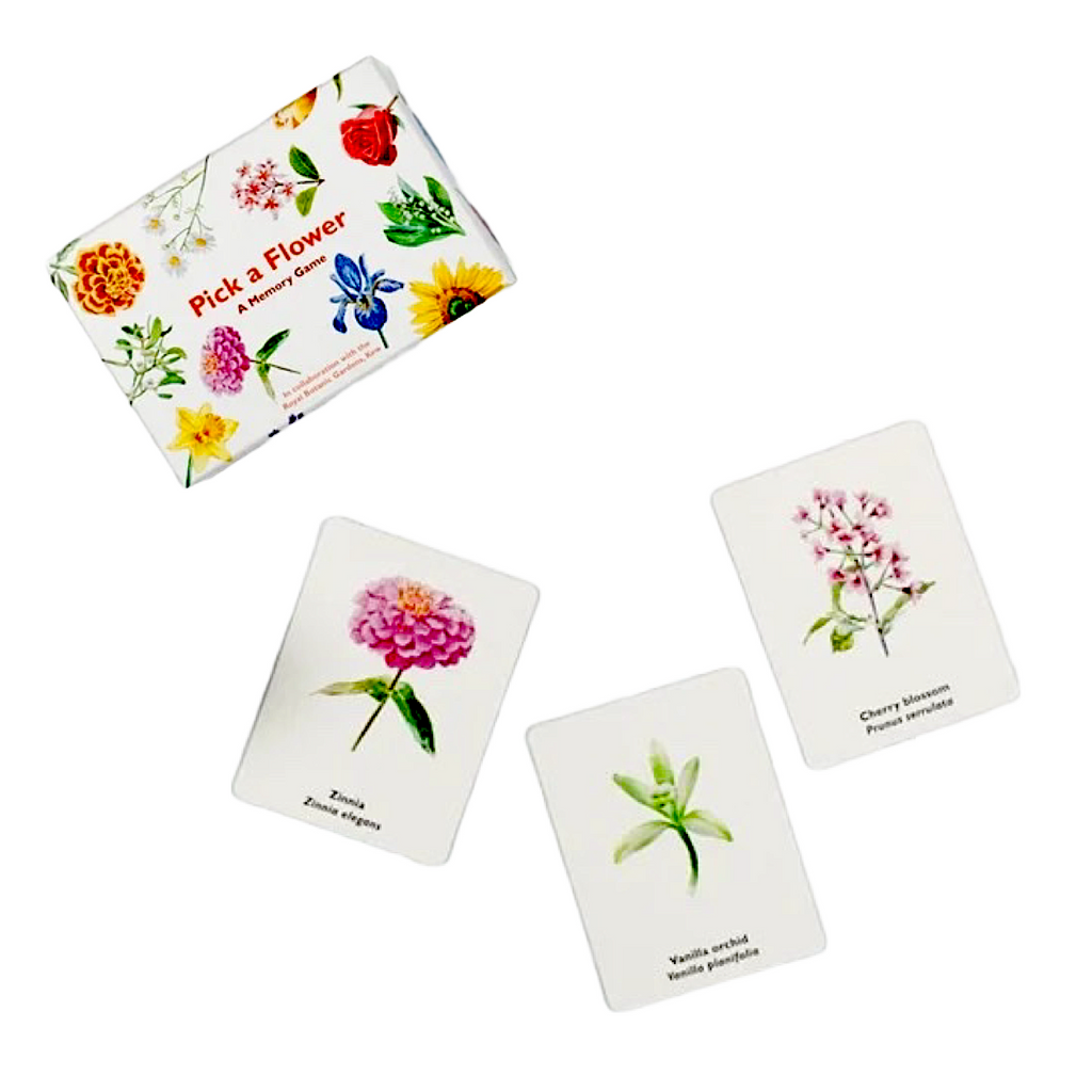 Pick a Flower Memory Game