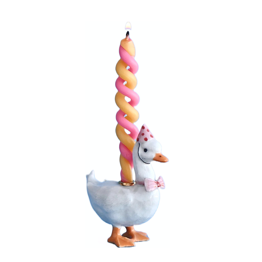 Camp Hollow Candleholder Cake Topper · Pink Goose