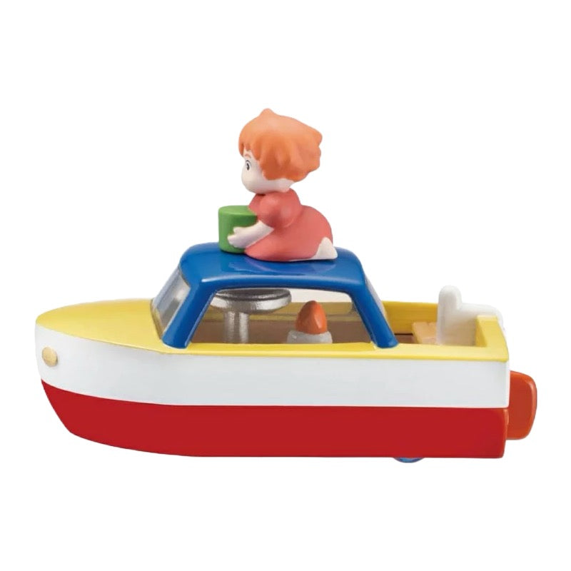 Ponyo on the Cliff Mini Metal Pop Pop Boat