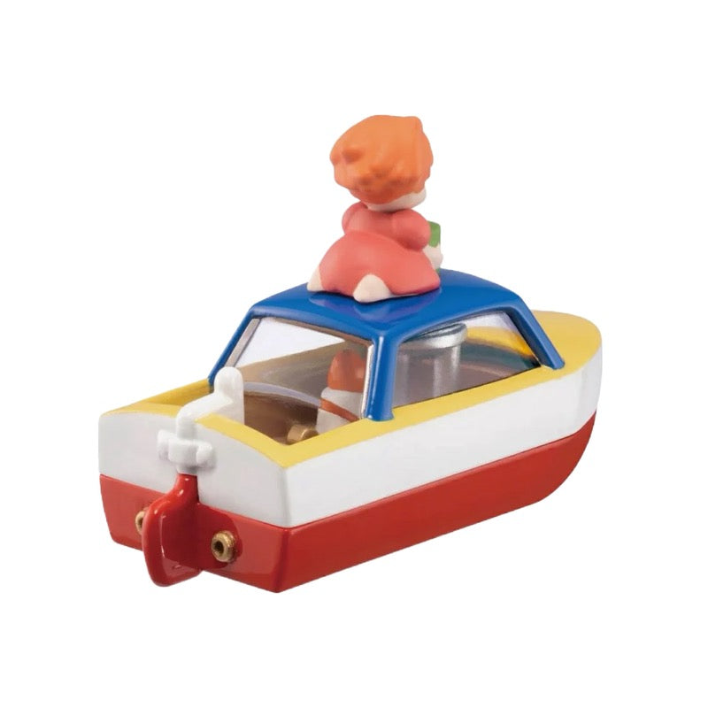 Ponyo on the Cliff Mini Metal Pop Pop Boat