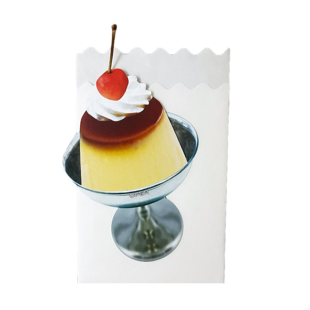 2 Piece Pudding Greeting Card Set