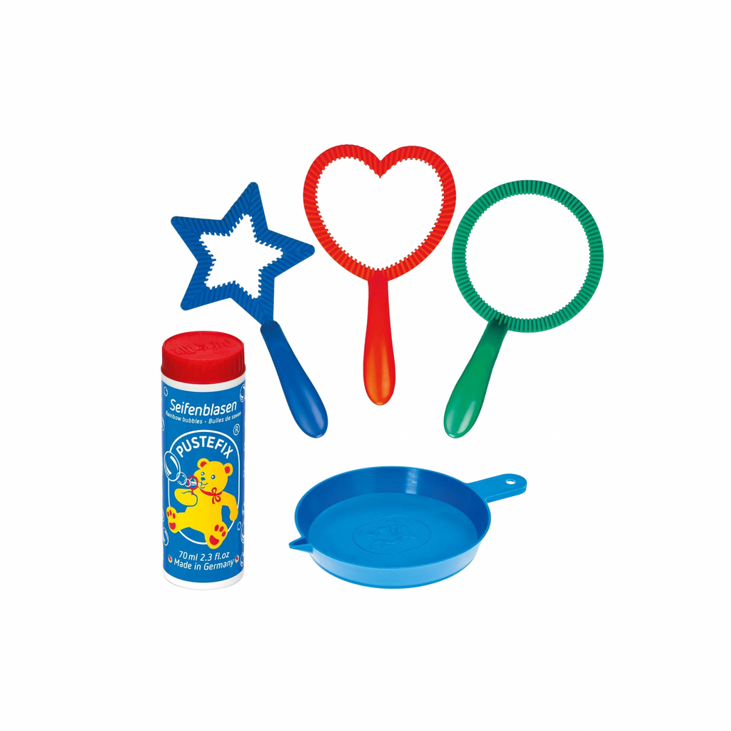 Pustefix Mini Mix Set with 3 Bubble Rings