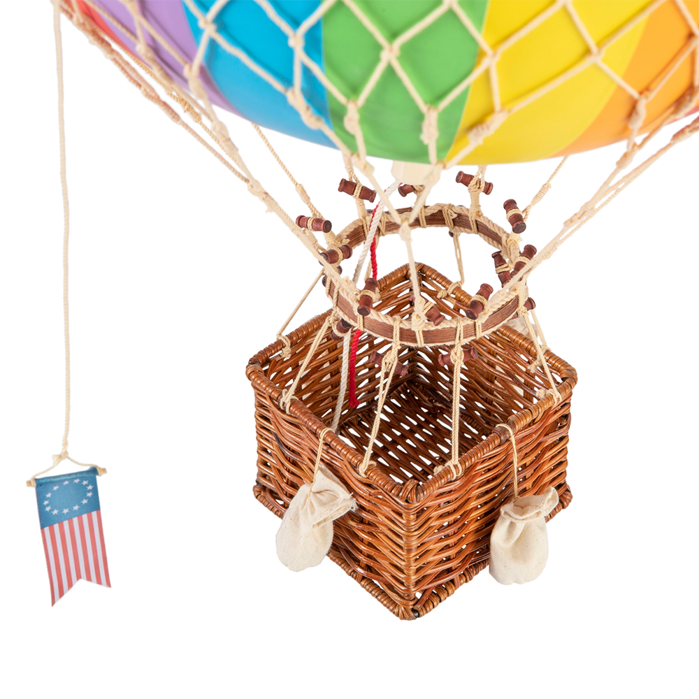 Hot Air Balloon Mobile • Large Rainbow