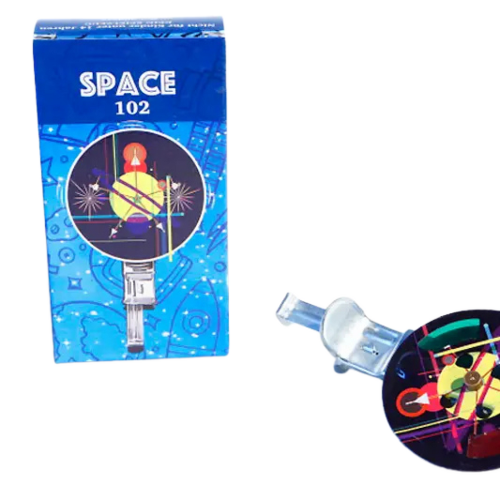 Retro Sparkling Spinning Toy · Space