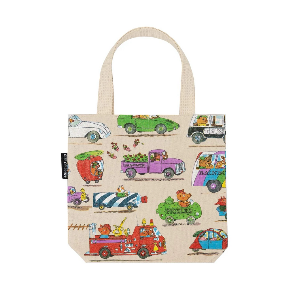 Richard Scarry Cars and Trucks and Things That Go Mini Tote Bag