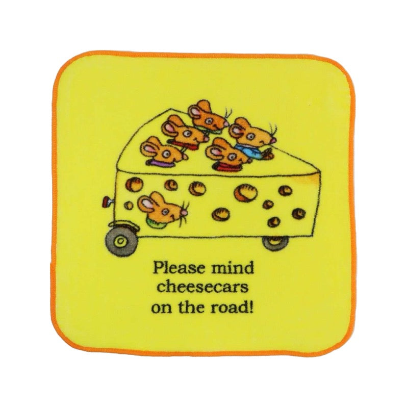 Richard Scarry Washcloth · Cheesecar