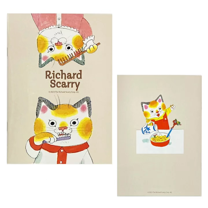 Richard Scarry Notebook · Morning Routine *Limited Edition