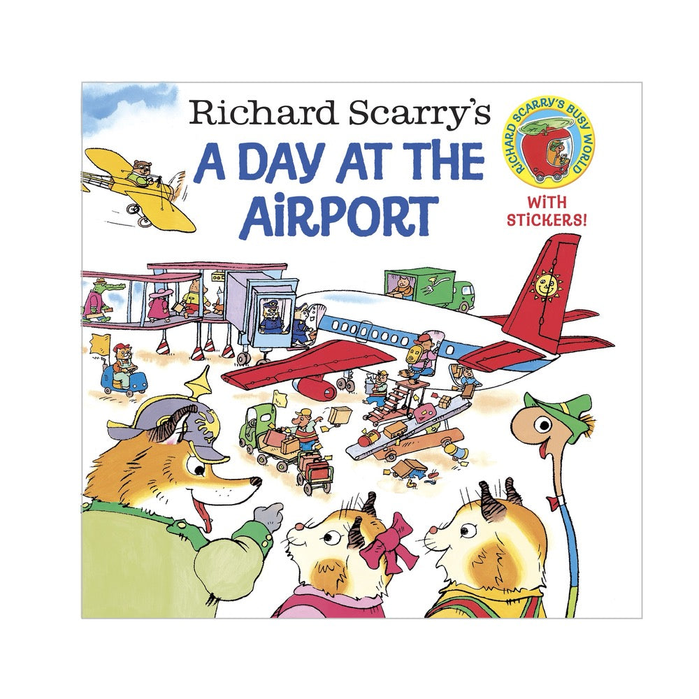 Richard Scarry's A Day at the Airport Paperback