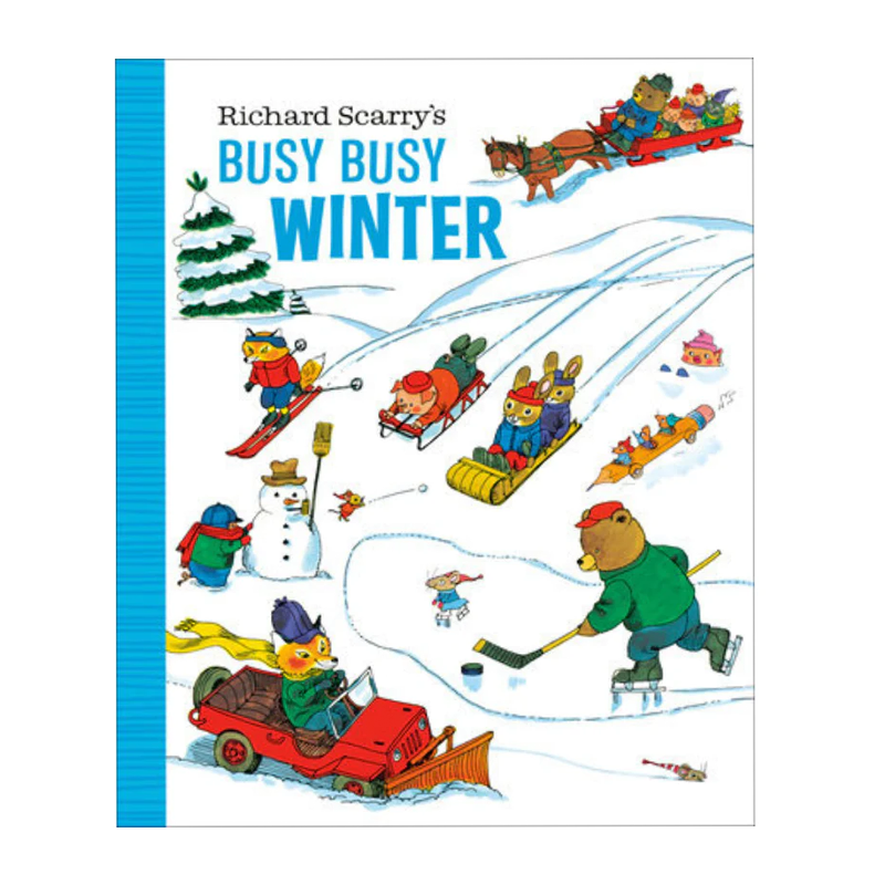 Richard Scarry's Busy Busy Winter Board Book