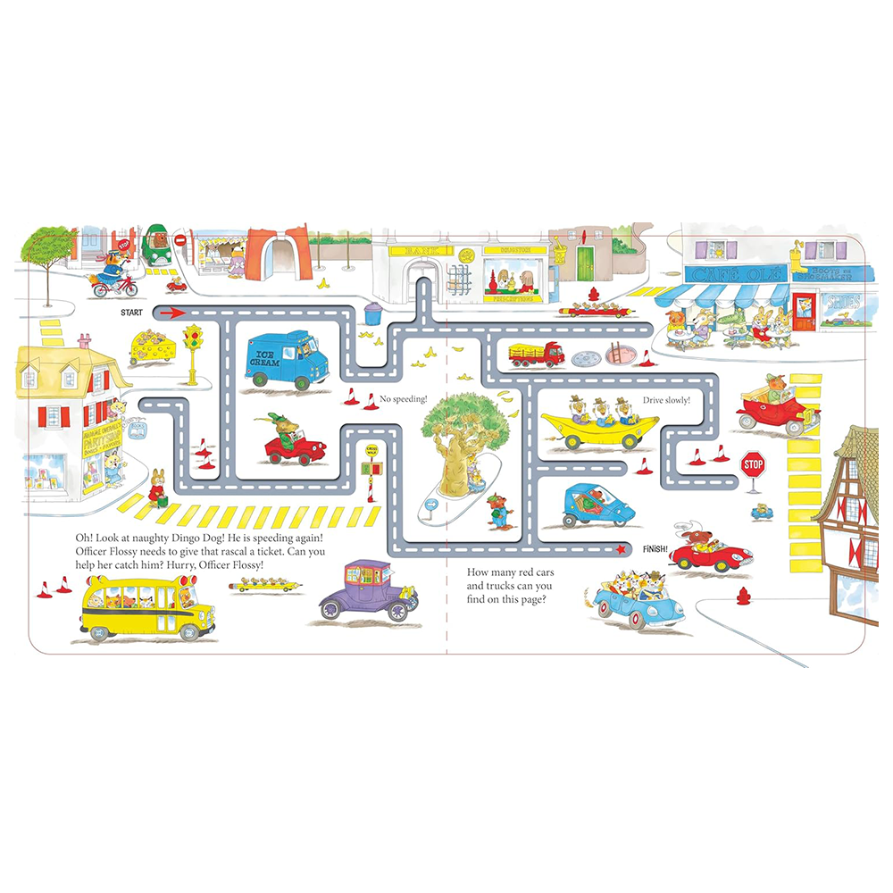 Richard Scarry's Cars and Trucks Touch-and-Trace