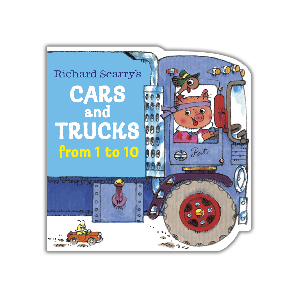 Richard Scarry's Cars and Trucks from 1 to 10 Mini Board Booked