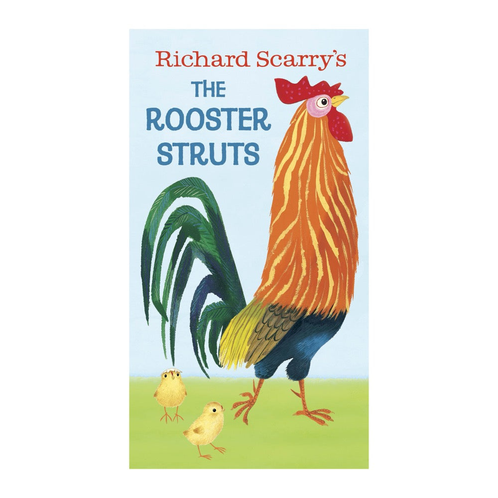 Richard Scarry's The Rooster Struts Board Book