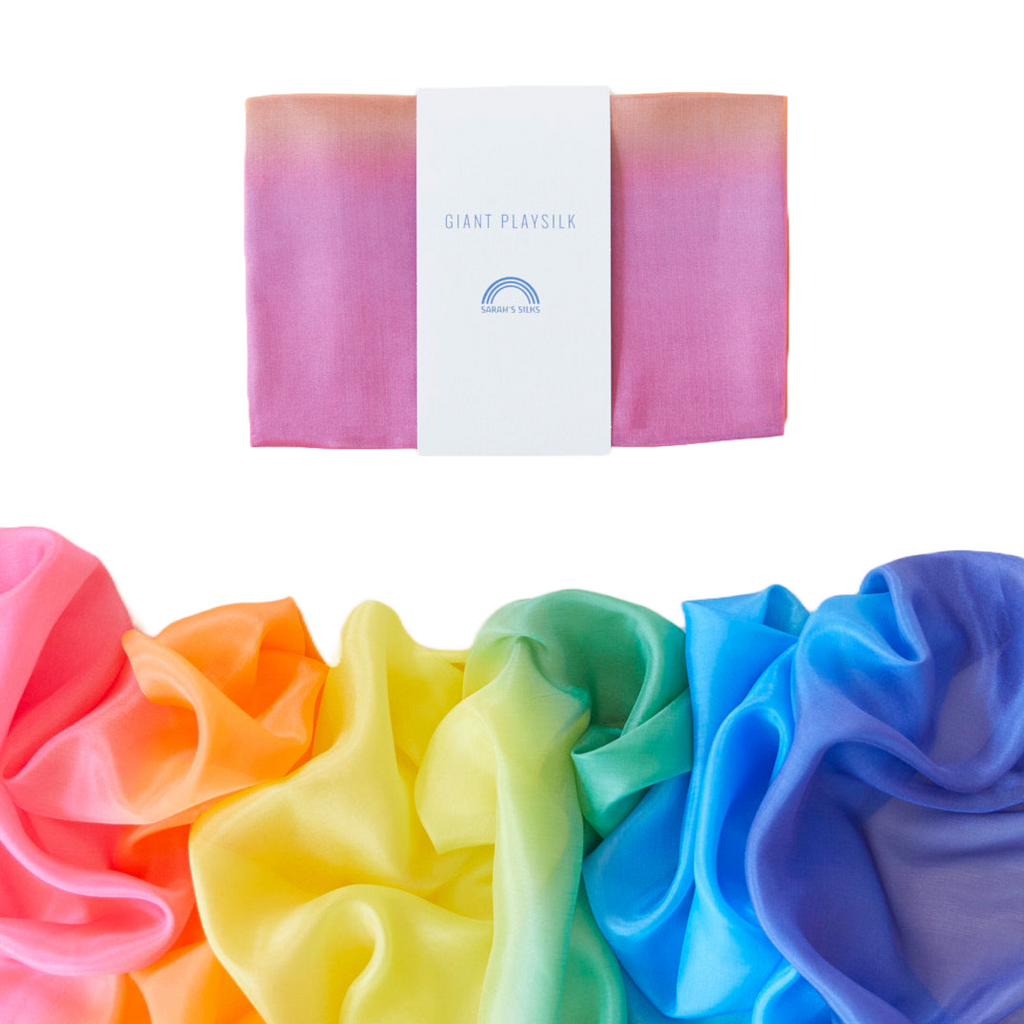 Sarah's Silks Giant Playsilk · Rainbow