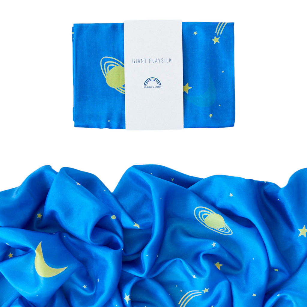 Sarah's Silks Giant Playsilk · Starry Night