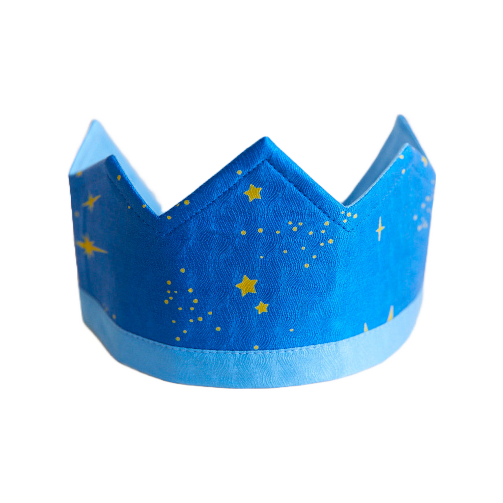 Sarah's Silks Reversible Crown · Starry Night