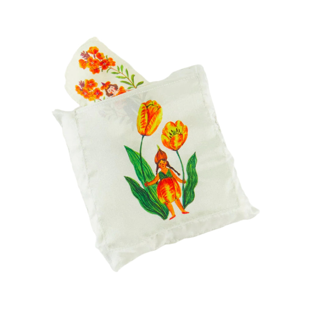 Sarah's Silks x Phoebe Wahl Tooth Fairy Pillow and Fairy Set · Green Wallflower