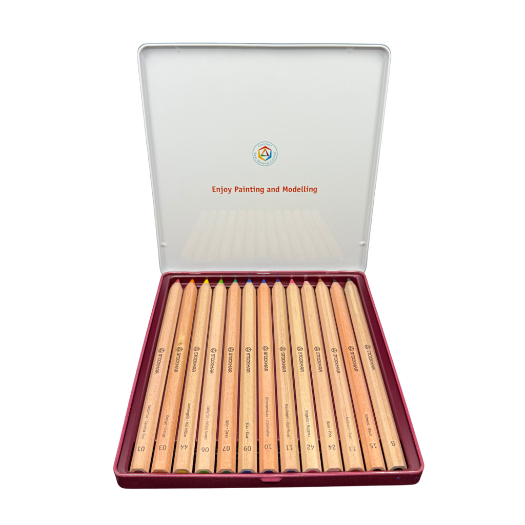 Stockmar Hexagonal Colored Pencil Set · 12+1