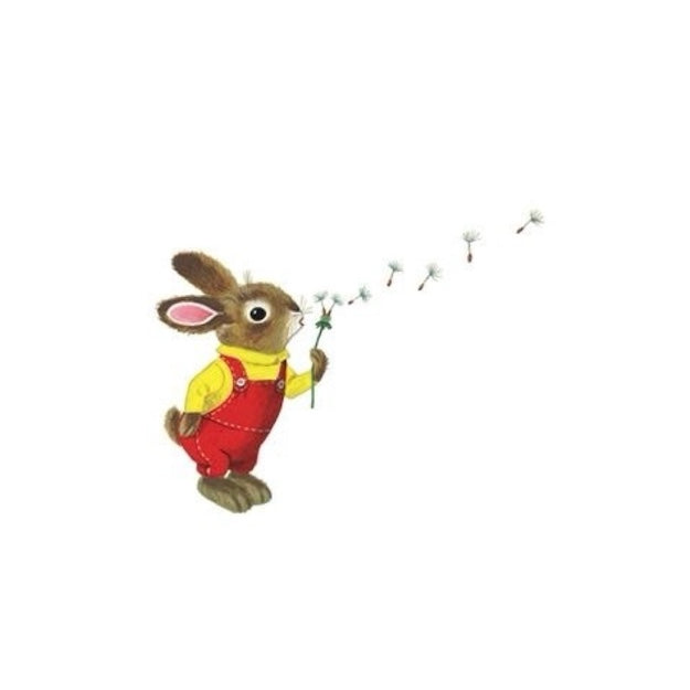 Tattly Richard Scarry Dandelion Bunny Temporary Tattoo Set