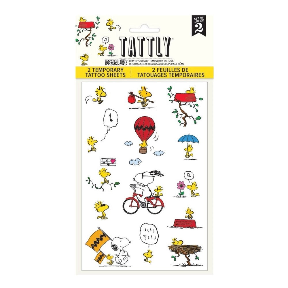 Tattly Woodstock Temporary Tattoo Sheets