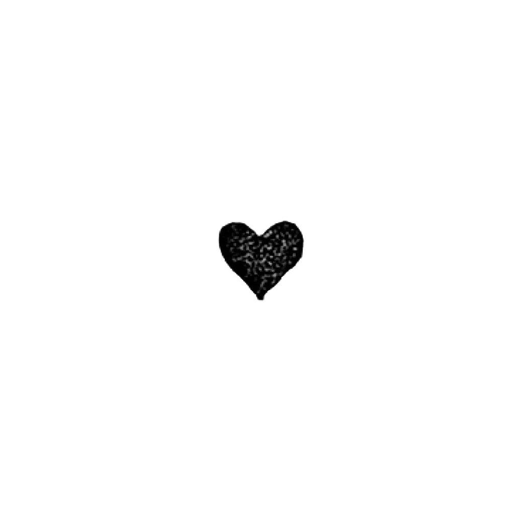 Teeny Tiny Rubber Stamp · Heart