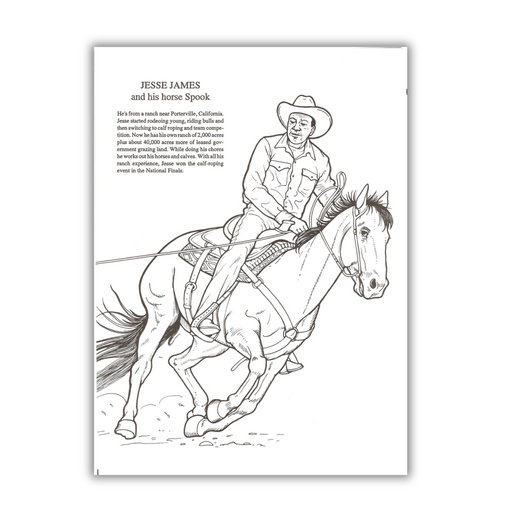 The Black Cowboy Coloring Book · Vintage Edition