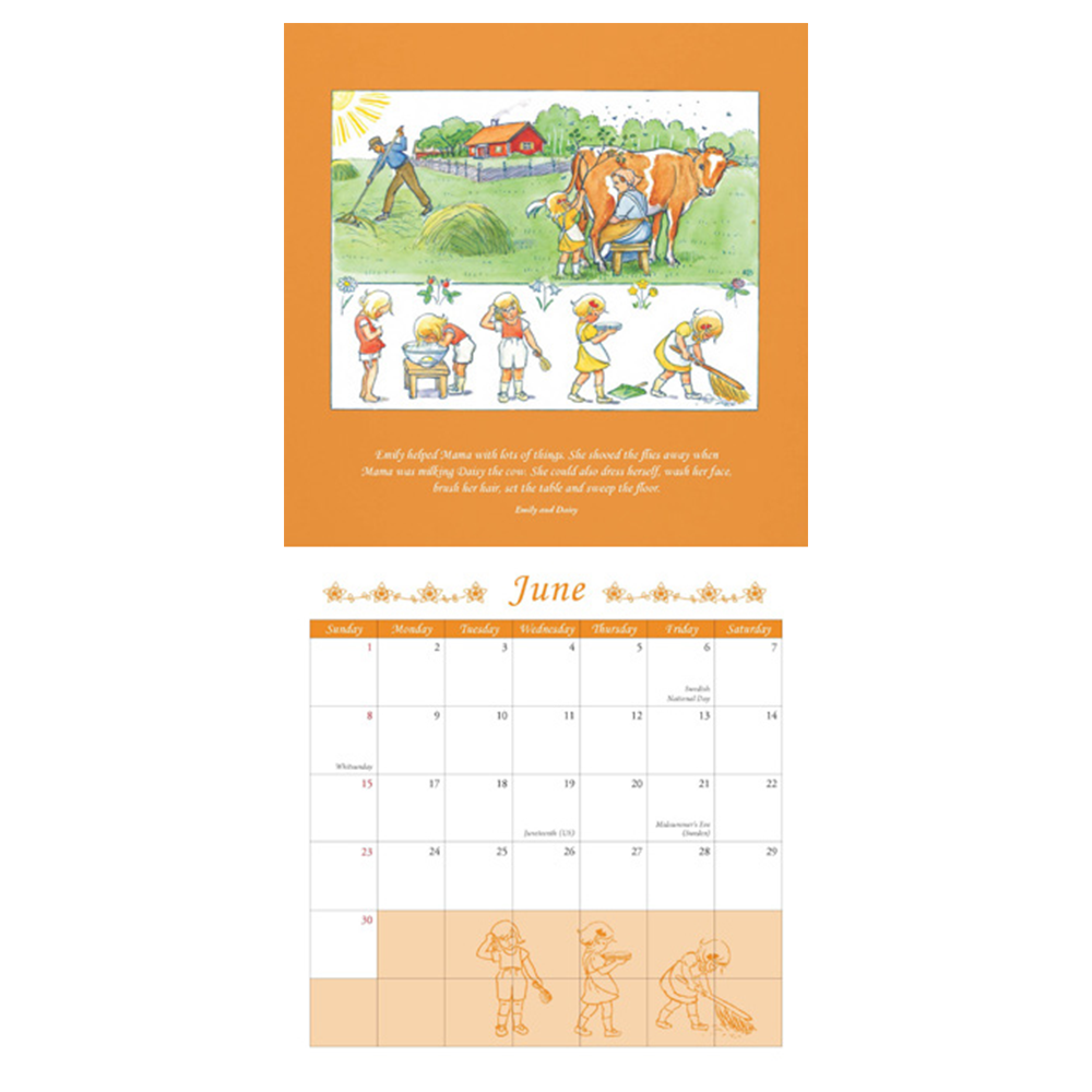 The Elsa Beskow 2025 Calendar