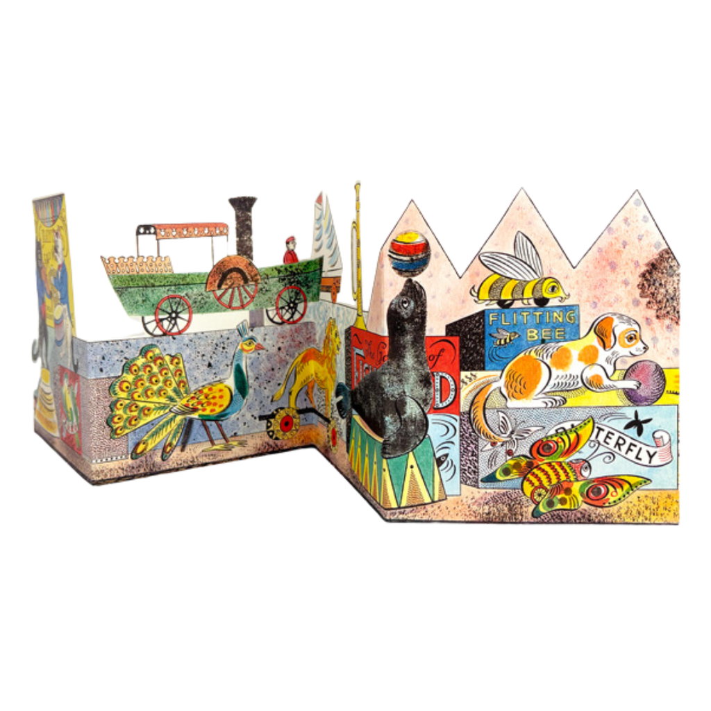 Tin Toys 3D Greeting Card by Emily Sutton · Cats