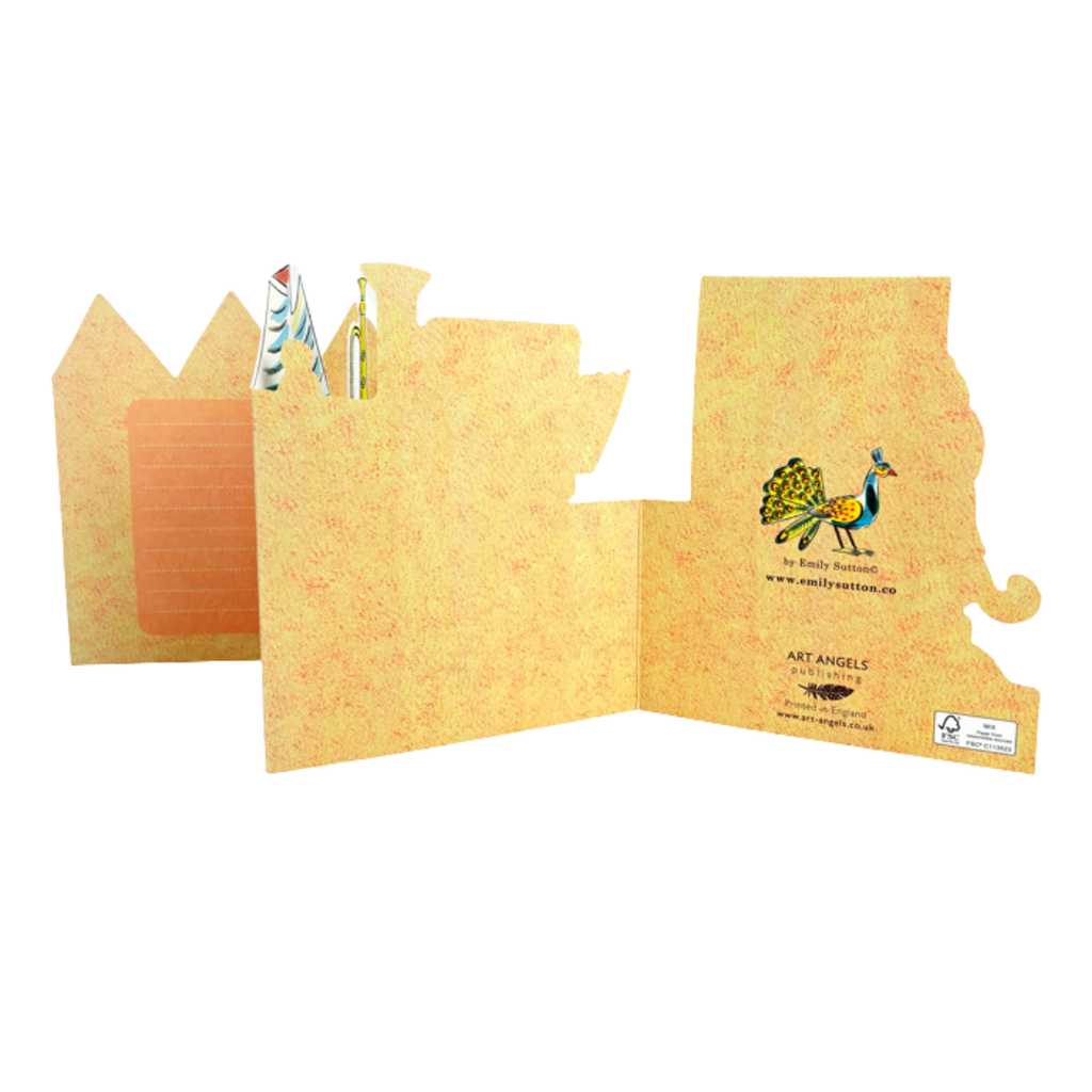 Tin Toys 3D Greeting Card by Emily Sutton · Cats