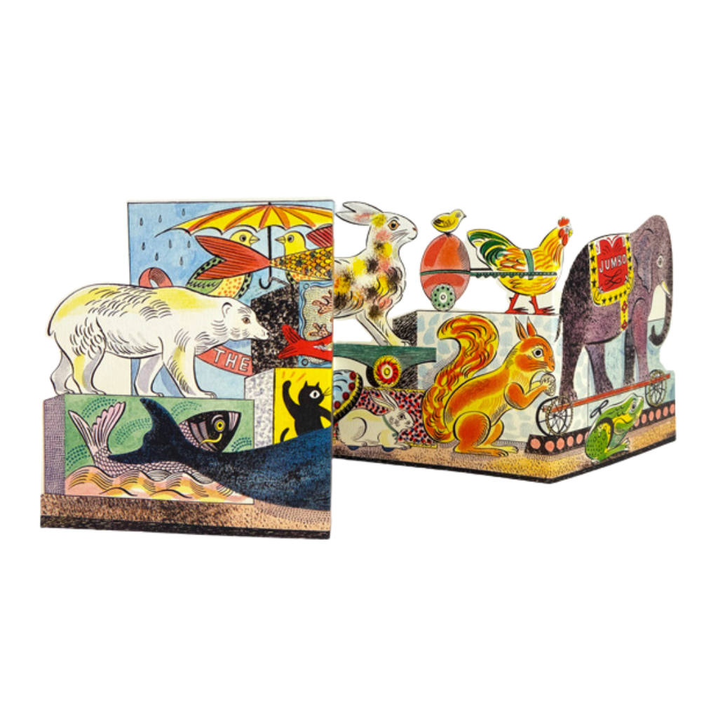 Tin Toys 3D Greeting Card by Emily Sutton · Polar Bear