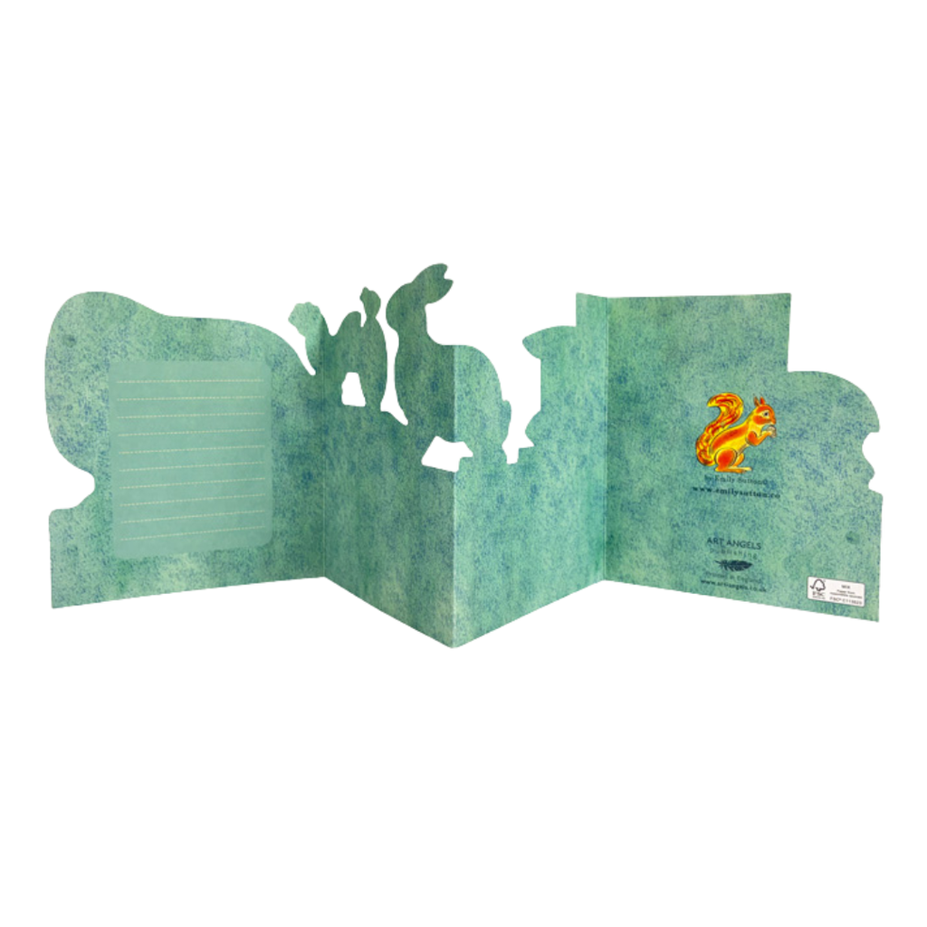 Tin Toys 3D Greeting Card by Emily Sutton · Polar Bear