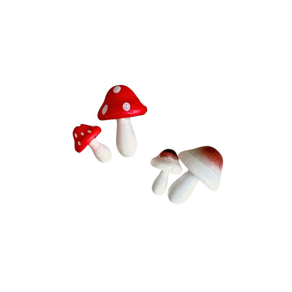 Tiny Wooden Mushrooms · Multiple Styles