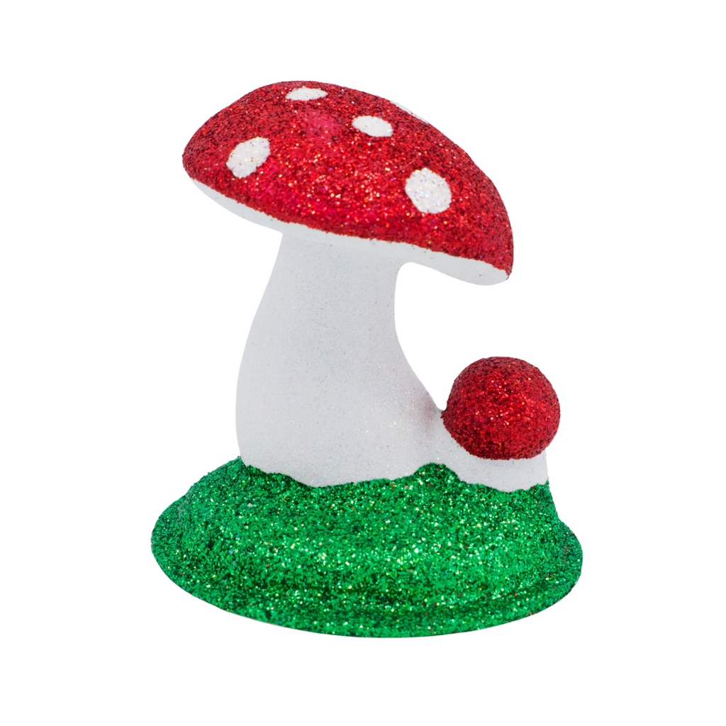 Toadstool Mushroom Figurine • Double