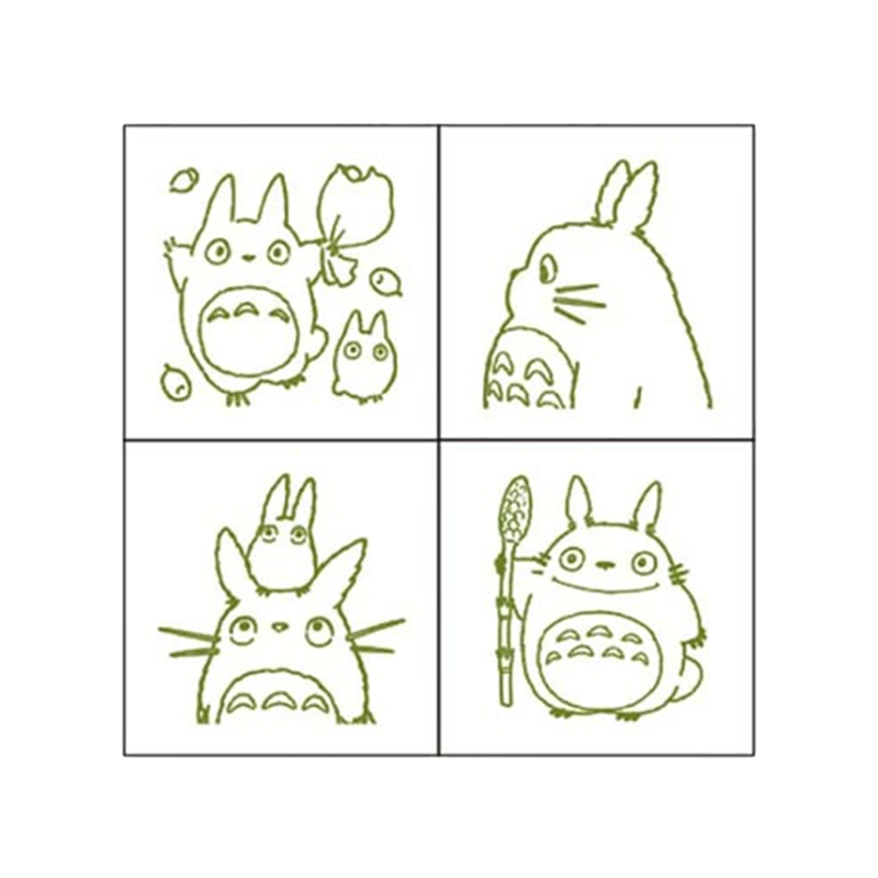 Miniature My Neighbor Totoro Stamp Set · My Neighbor Totoro